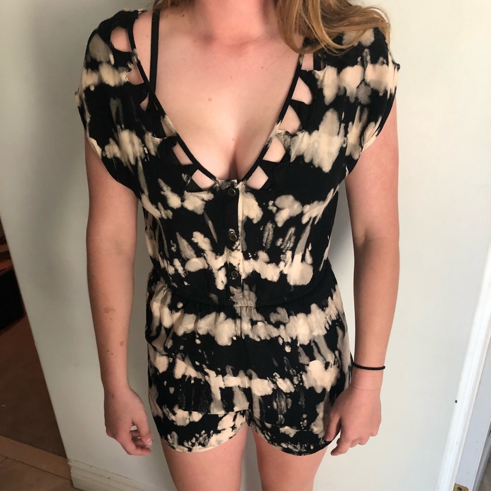 Ecote Tie Dye Romper.